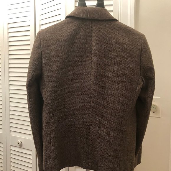 Neiman Marcus jacket woolen brown size 8 - Picture 7 of 8